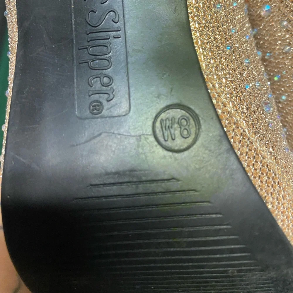 Gold Sparkle Women's Shoes - Picture 5 of 5